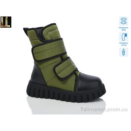 Фотография Ботинки детские удобные зима LB218-18 (8 пар р.32-37) "Lilin" недорого оптом от прямого поставщика
