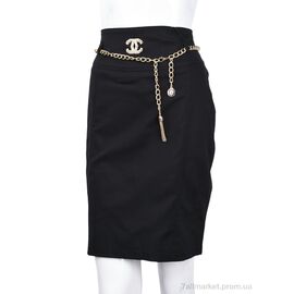 Фотография Юбка детская Весна/осень 202 black (08999) (6 шт. р.сетка 40-50) "Obuvok" недорого оптом от прямого поставщика