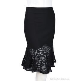 Фотография Юбка детская Весна/осень 885 black (08999) (5 шт. р.сетка 36-44) "Obuvok" недорого оптом от прямого поставщика