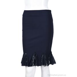 Фотография Юбка детская Весна/осень 888 navy (08999) (5 шт. р.сетка 36-44) "Obuvok" недорого оптом от прямого поставщика