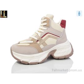 Фотография Кроссовки женские модные зима G681-7 (8 пар р.37-41) "Lilin" недорого оптом от прямого поставщика