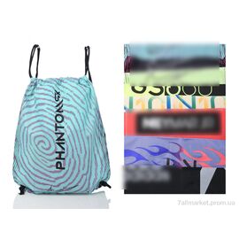 Фотография Рюкзак-мешок унисекс  619 mix (6 шт. р.сетка One size) "Presto" недорого оптом от прямого поставщика