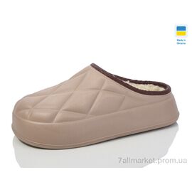 Калоші жіночі Зима N602 капучино (6 пар р.36-41) "Inblue" недорого оптом від прямого постачальника