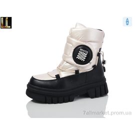 Черевики дитячі зручні Зима LB220-17 (8 пар р.32-37) "Lilin" недорого оптом від прямого постачальника