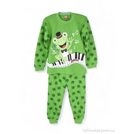Дитяча піжама Весна/осінь Піжама green (3 шт. р.сітка4-7) "OL" недорого оптом від прямого постачальника