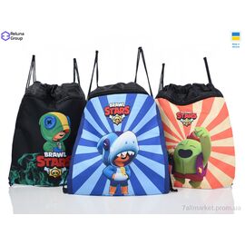 Фотография Рюкзак-мешок детский  DX001-11 mix (5 шт. р.сетка ) "Reluna Group" недорого оптом от прямого поставщика