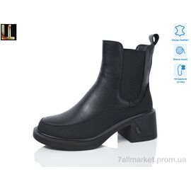 Фотография Ботинки женские стильные зима L-L988-1 (6 пар р.36-40) "Lilin" недорого оптом от прямого поставщика