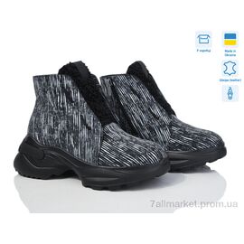 Фотография Ботинки женские стильные зима 477 (6 пар р.36-40) "Мрія" недорого оптом от прямого поставщика