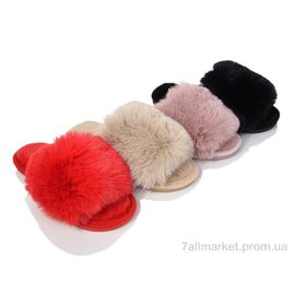 Фотография Тапки женские для дома Весна/осень L-806 mix (12 пар р.36-41) "Lot Shoes" недорого оптом от прямого поставщика