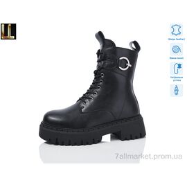 Фотография Ботинки женские стильные зима LX7-5-1 (8 пар р.36-41) "Lilin" недорого оптом от прямого поставщика