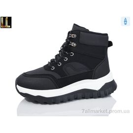 Фотография Ботинки женские стильные зима 670-1 (8 пар р.37-41) "Lilin" недорого оптом от прямого поставщика