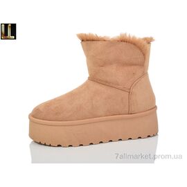 Фотография Угги женские утепленные зима G679-7 (8 пар р.37-41) "Lilin" недорого оптом от прямого поставщика