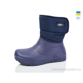 Чоботи з піни жіночі Зима 543 синій (8 пар р.37-41) "Lot Shoes" недорого оптом від прямого постачальника