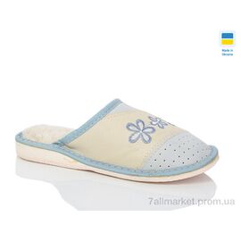 Тапки жіночі для будинку Зима Комнат. тап. блакитний (6 пар р.36-41) "Lot Shoes" недорого оптом від прямого постачальника
