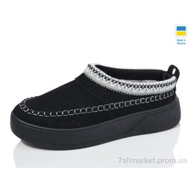 Уггі жіночі утеплені Зима 18-01 чорний (6 пар р.37-41) "Lot Shoes" недорого оптом від прямого постачальника