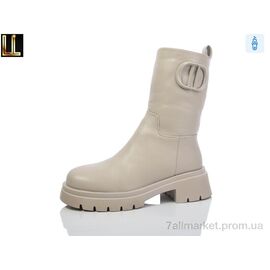 Фотография Сапоги женские удобные зима L-XL68-6 (8 пар р.36-41) "Lilin" недорого оптом от прямого поставщика