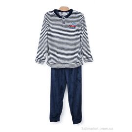 Дитяча піжама Зима 3879-12519-1 navy (5 шт. р.сітка6-14) "Мир" недорого оптом від прямого постачальника