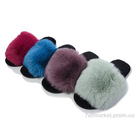 Тапки жіночі для будинку Весна/осінь 503-1 mix (6 пар р.36-41) "Alex" недорого оптом від прямого постачальника