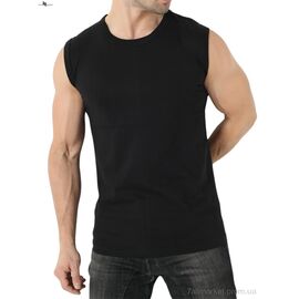 Майка чоловіча Літо FBR0290G black (M) (1 шт. р.сіткаOne size) "NOVA VIDNOVA" недорого оптом від прямого постачальника