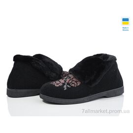 Фотография Бурки женские зима ТА2301A чорний 2025 (8 пар р.37-41) "DeMur" недорого оптом от прямого поставщика