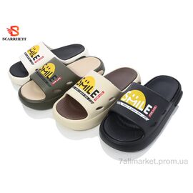 Фотография Шлепки унисекс Лето B7641 mix (24 пар р.36-41) "SCARRHETT" недорого оптом от прямого поставщика