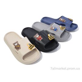 Крокси унісекс Літо 424 mix (12 пар р.36-41) "Deshman" недорого оптом від прямого постачальника