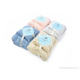 Фотография Полотенце  6931-10294 mix (4 шт. р.сетка One size) "Obuvok" недорого оптом от прямого поставщика