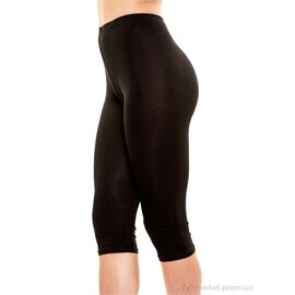 Фотография Капри женские Лето 63 black (5 шт. р.сетка M-3XL) "Алия" недорого оптом от прямого поставщика