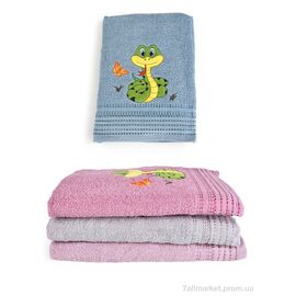 Фотография Полотенце  8924 (10625) 70x140  mix (8 шт. р.сетка One size) "Obuvok" недорого оптом от прямого поставщика