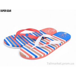 Фотография Вьетнамки женские Лето A6496 mix (24 пар р.36-41) "Super Gear" недорого оптом от прямого поставщика