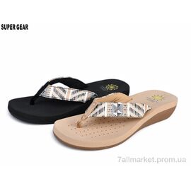 В'єтнамки жіночі Літо A1561 mix (16 пар р.36-41) "Super Gear" недорого оптом від прямого постачальника