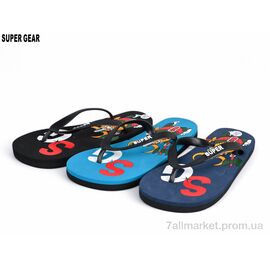 Фотография Вьетнамки детские Лето S707 mix (24 пар р.32-35) "Super Gear" недорого оптом от прямого поставщика