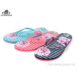 В'єтнамки жіночі Літо A6535 mix (24 пар р.36-41) "Jibukang" недорого оптом від прямого постачальника