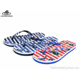 Фотография Вьетнамки детские Лето S6505 mix (24 пар р.30-35) "Jibukang" недорого оптом от прямого поставщика