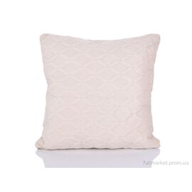 Фотография Подушка  1514 (11125) beige 45x45см (2 шт. р.сетка One size) "Obuvok" недорого оптом от прямого поставщика