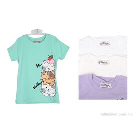 Футболка дитяча Літо ERL50511-0 mix (4 шт. р.сітка0-4) "OL" недорого оптом від прямого постачальника