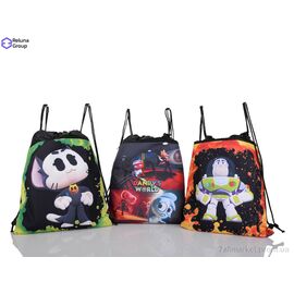 Фотография Рюкзак-мешок унисекс  N647-4 mix (5 шт. р.сетка ) "Reluna Group" недорого оптом от прямого поставщика