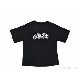 Фотография Футболка детская Лето 961 black (5 шт. р.сетка 150-180) "Baron" недорого оптом от прямого поставщика