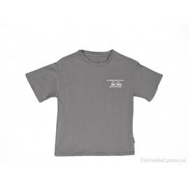 Фотография Футболка детская Лето 804 grey (5 шт. р.сетка 110-150) "Baron" недорого оптом от прямого поставщика