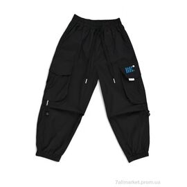 Фотография Брюки детские Лето D2506 black (5 шт. р.сетка 20-24) "Baron" недорого оптом от прямого поставщика