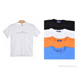 Футболка дитяча Літо 30563 mix (4 шт. р.сітка9-12) "OL" недорого оптом від прямого постачальника