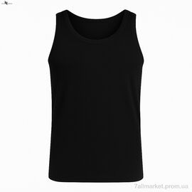 Майка чоловіча Весна/осінь N1001-3 black (XL) (1 шт. р.сіткаOne size) "NOVA VIDNOVA" недорого оптом від прямого постачальника