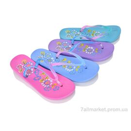 Фотография Вьетнамки женские Лето 8026-10 mix (12) (12 пар р.37-41) "Alex" недорого оптом от прямого поставщика