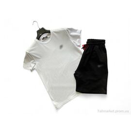 Фотография Костюм мужской Лето A006-2 white-black (5 шт. р.сетка S-2XL) "Verton" недорого оптом от прямого поставщика