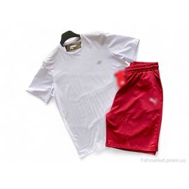 Фотография Костюм мужской Лето A007-1 white-red (5 шт. р.сетка 2XL-5XL) "Verton" недорого оптом от прямого поставщика