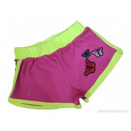 Фотография Шорты детские Лето 2336 малиновий (4 шт. р.сетка 3-6) "Kids-modnik" недорого оптом от прямого поставщика