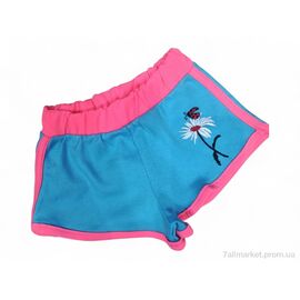Фотография Шорты детские Лето 2336 блакитний (4 шт. р.сетка 3-6) "Kids-modnik" недорого оптом от прямого поставщика