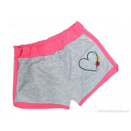 Фотография Шорты детские Лето 5079 св.сірий (4 шт. р.сетка 11-14) "Kids-modnik" недорого оптом от прямого поставщика
