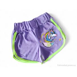 Фотография Шорты детские Лето 5653 бузковий (5 шт. р.сетка 4-12) "Kids-modnik" недорого оптом от прямого поставщика