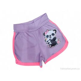 Фотография Шорты детские Лето 1733 панда бузковий (4 шт. р.сетка 5-8) "Kids-modnik" недорого оптом от прямого поставщика